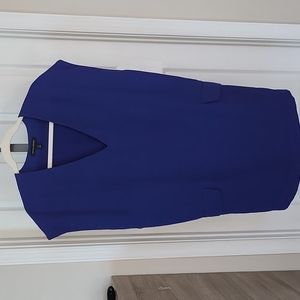 Banana Republic Indigo Blue Shift Dress XS